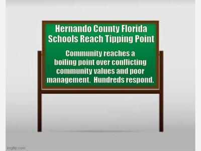 Hernando County, Florida Reaches Tipping Point Over Community Values