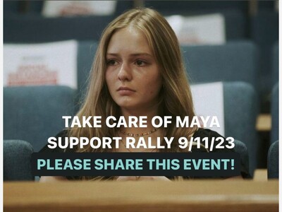 September 11, 2023 :  Rally to  Take Care of Maya 