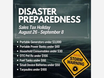 Get Your Hurricane Prep Supplies Tax Free in Florida Through September 8