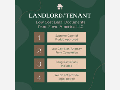 Low Cost Renter Tenant and Landlord Form Completion Now Available in Florida