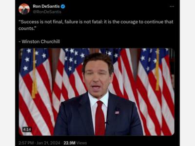 DeSantis Suspends Presidential Campaign and Endorses Trump