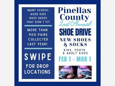 2nd Annual Pinellas County Community Shoe Drive for Kids
