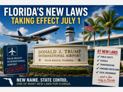Florida’s July 1 Laws: The Useful, the Serious, and the Very Florida
