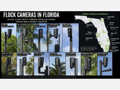 The Flock Cameras Are Spreading Across Florida. Who Is Watching the Watchers?