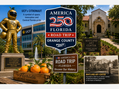Orange County’s America 250 Story Runs Through UCF’s Citronaut and Maitland’s Art Landmark