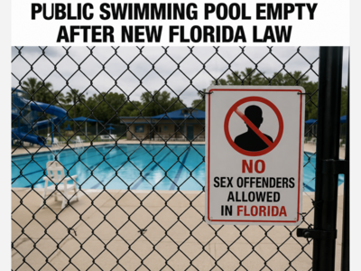 New Florida Law Bars Certain Sex Offenders From Living Near Public Swimming Pools