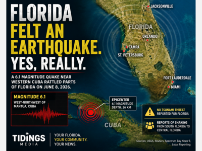 Florida Felt an Earthquake. Yes, Really.