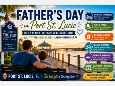Father’s Day Without the Price Tag: Free and Nearly Free Ways to Celebrate Dad Around Port St. Lucie