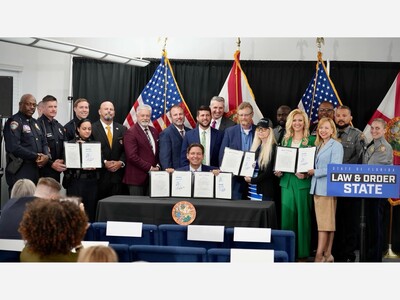 Governor Ron DeSantis Signs Five Public Safety Bills to Strengthen Law Enforcement and Hold Criminals Accountable