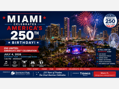 Miami Turns America’s 250th Birthday Into a Waterfront Celebration
