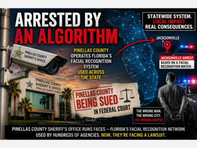 Arrested by an Algorithm: Florida Lawsuit Exposes Pinellas County's Statewide Facial Recognition Network