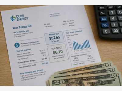 Duke Energy Bills Are Dropping — But Only Temporarily