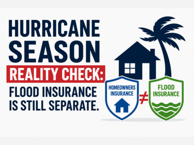Hurricane Season Reality Check: Flood Insurance Is Still Separate