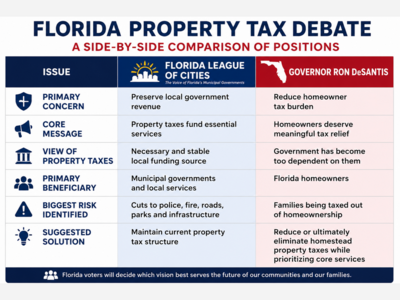 As Florida's Property Tax Debate Heats Up, Critics Question Whether Taxpayer-Funded Groups Can Be Neutral