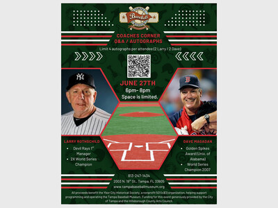 Coaches Corner with MLB greats Larry Rothschild & Dave Magadan