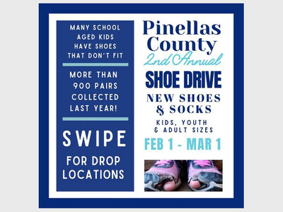 Pinellas Community Shoe Drive